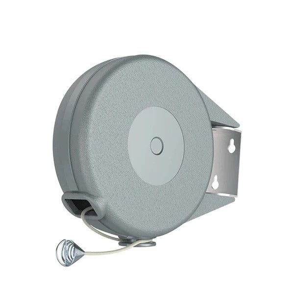 Versatile Pull-Out Laundry Line with Swivel Mount and Auto-Return, 39 Feet