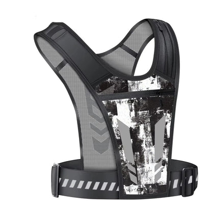 Adjustable Smartphone Holder Vest with Versatile Storage