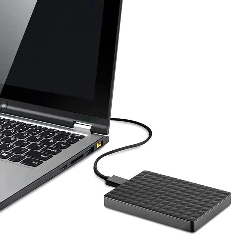 Compact External Drive for Quick and Secure Data Backup