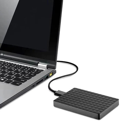Compact External Drive for Quick and Secure Data Backup