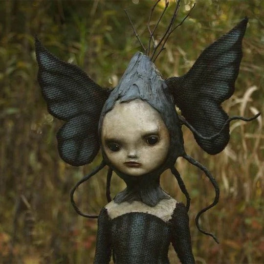 Enchanting Witch Figurine for Spooky Season Decor