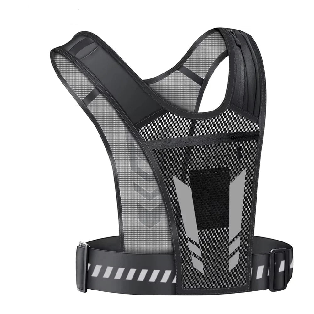Adjustable Smartphone Holder Vest with Versatile Storage