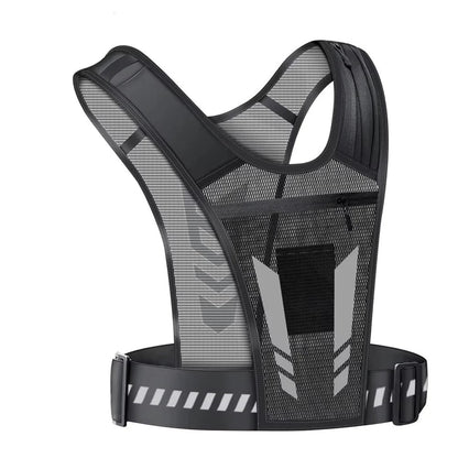 Adjustable Smartphone Holder Vest with Versatile Storage