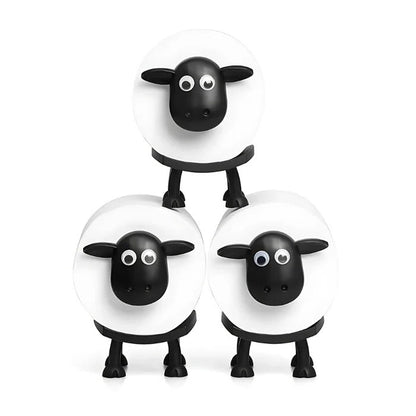Charming Vertical Toilet Paper Holder Set with Animal Design – 3-Pack