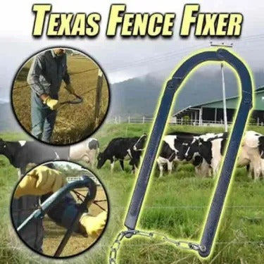 Effortless Fence Wire Tightening and Repair Tool for Fields