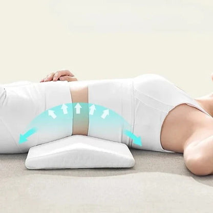 Ergonomic Back Support Pillow for Comfortable Sleep
