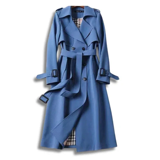 Sleek Trench Coat for Timeless Style and Warmth