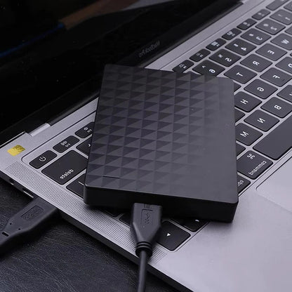 Compact External Drive for Quick and Secure Data Backup