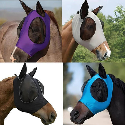 Ultimate Fly Shield for Horses with UV Defense and Comfortable Fit