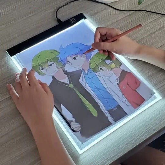 Slim LED Art Tablet for Effortless Tracing and Sketching