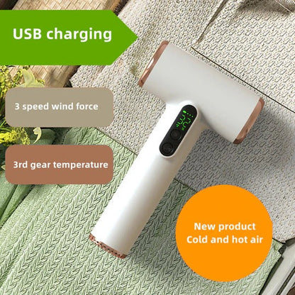 Portable Cordless Hair Dryer with Adjustable Airflow