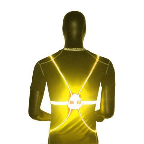 High-Visibility LED Safety Vest with 360-Degree Illumination