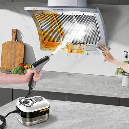 Powerful Handheld Steam Cleaner with 4.5 Bar Pressure & 5 Attachments