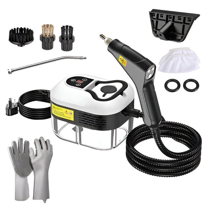 Powerful Handheld Steam Cleaner with 4.5 Bar Pressure & 5 Attachments