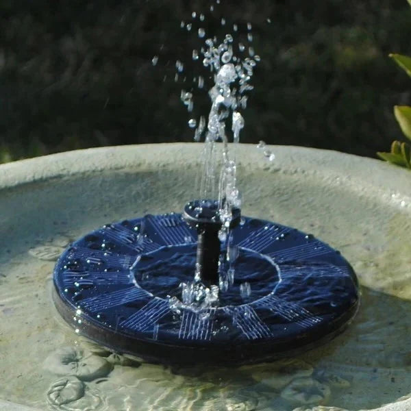 Sunlit Serenity Garden Fountain Pump