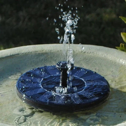 Sunlit Serenity Garden Fountain Pump