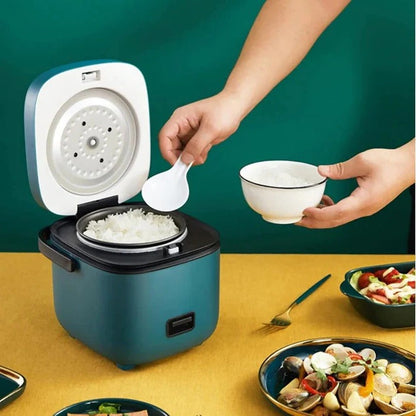 Space-Saving Rice Maker with Steamer and Warm Functionality, 1.2 Quart