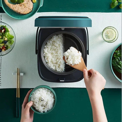 Space-Saving Rice Maker with Steamer and Warm Functionality, 1.2 Quart