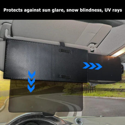 Premium Polarized Sun Shield for Day & Night Driving