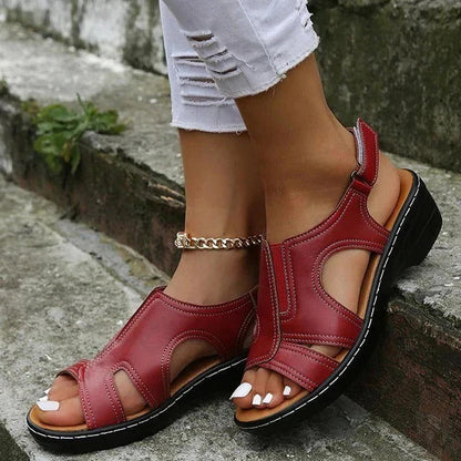 Elevated Comfort Wedge Sandals for Everyday Wear