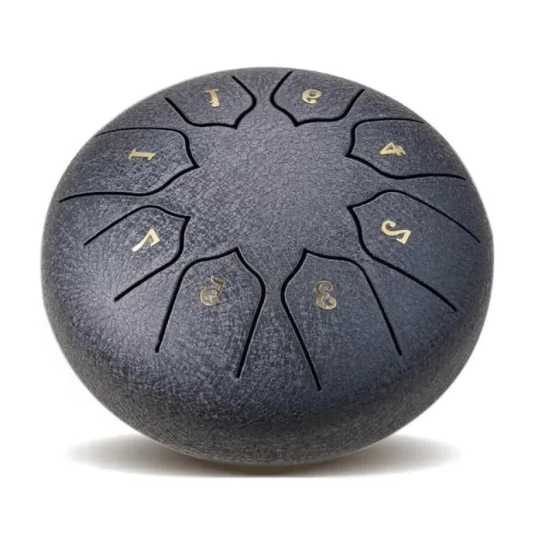 Serene Sound 8-Tone Drum for Tranquility and Music Exploration