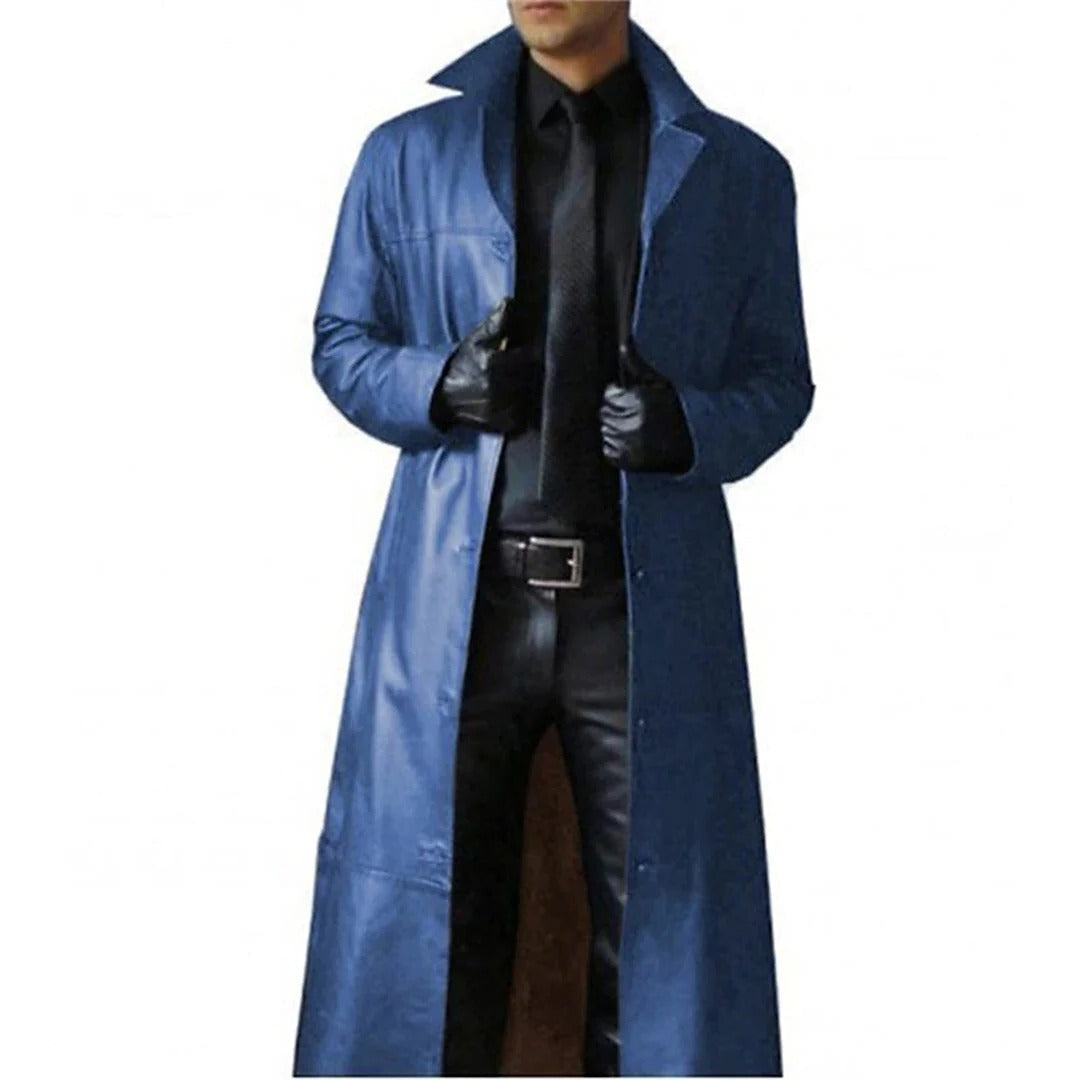 Men's Premium Leather Jacket with Insulated Lining and Tailored Fit