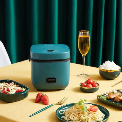 Space-Saving Rice Maker with Steamer and Warm Functionality, 1.2 Quart
