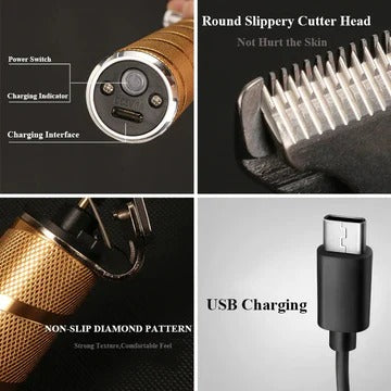 Wireless Grooming Kit with Precision Clipper and Trimmer