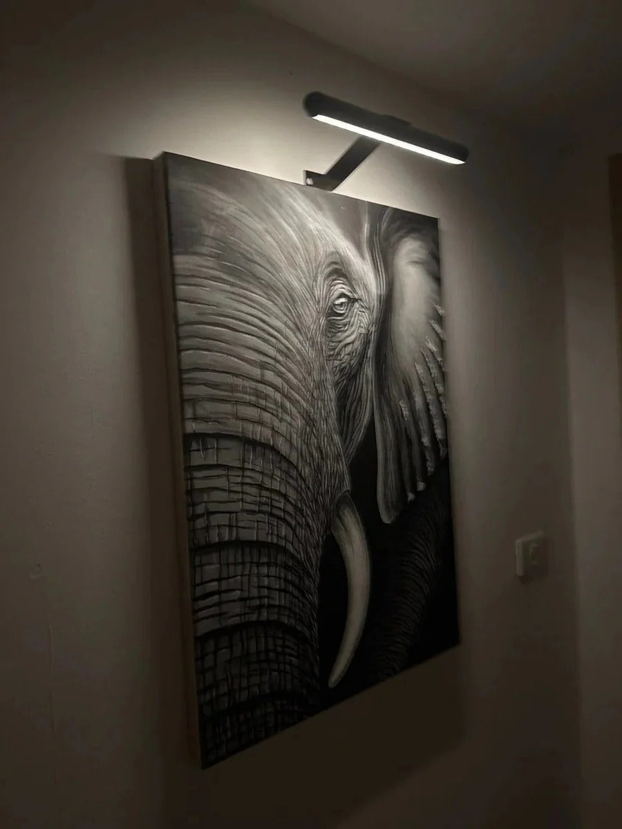 Versatile Rechargeable LED Wall Fixture for Art and Decor