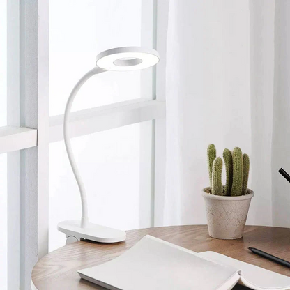 Wireless Dimmable LED Desk Lamp with Clip – Rechargeable Reading Light for Bed, Study, and Camping, 25 Hours