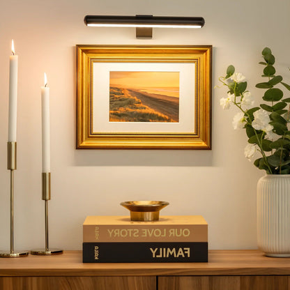 Rechargeable Wireless LED Art Light with 360° Rotating Head and Dimming Feature