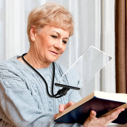 Hands-Free Adjustable Magnifier for Effortless Viewing
