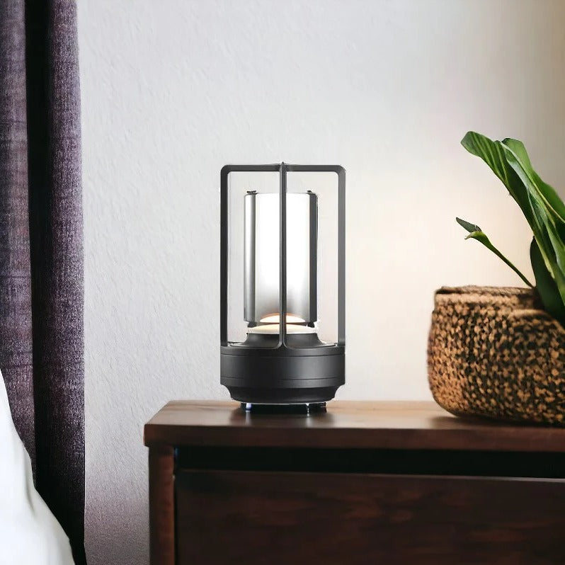 Portable Touch-Control Lamp with Adjustable Brightness and Color
