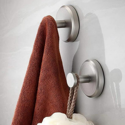 Easy-Install Suction Hooks with 15 lb Weight Capacity - 4-Pack