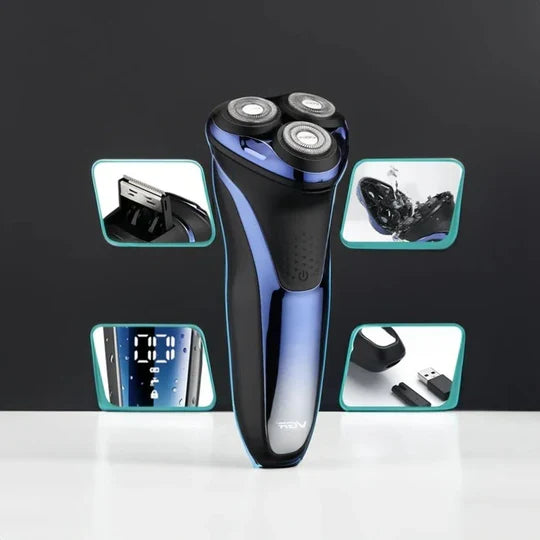 Men's Ergonomic 3D Shaving Machine for Smooth Results
