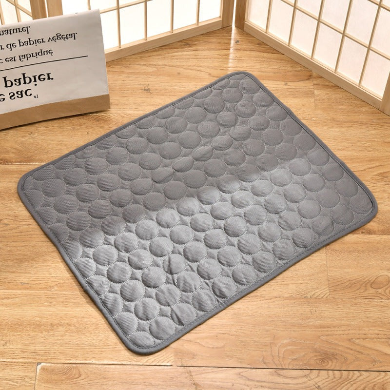 Cooling Comfort Mat with Portable Design and Washable Cover