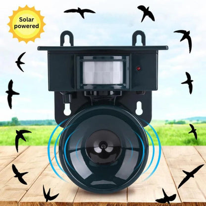 Eco-Friendly Bird Deterrent with Motion Activation and Sound Alert