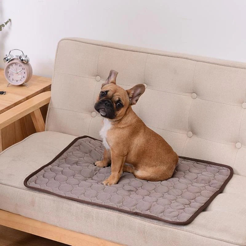 Cooling Comfort Mat with Portable Design and Washable Cover