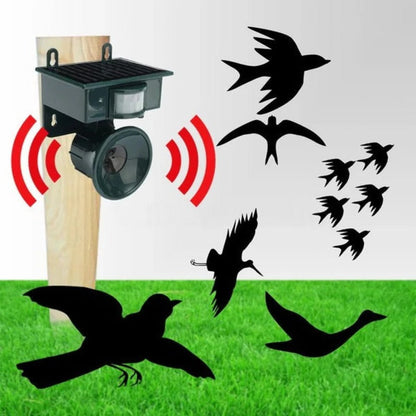 Eco-Friendly Bird Deterrent with Motion Activation and Sound Alert