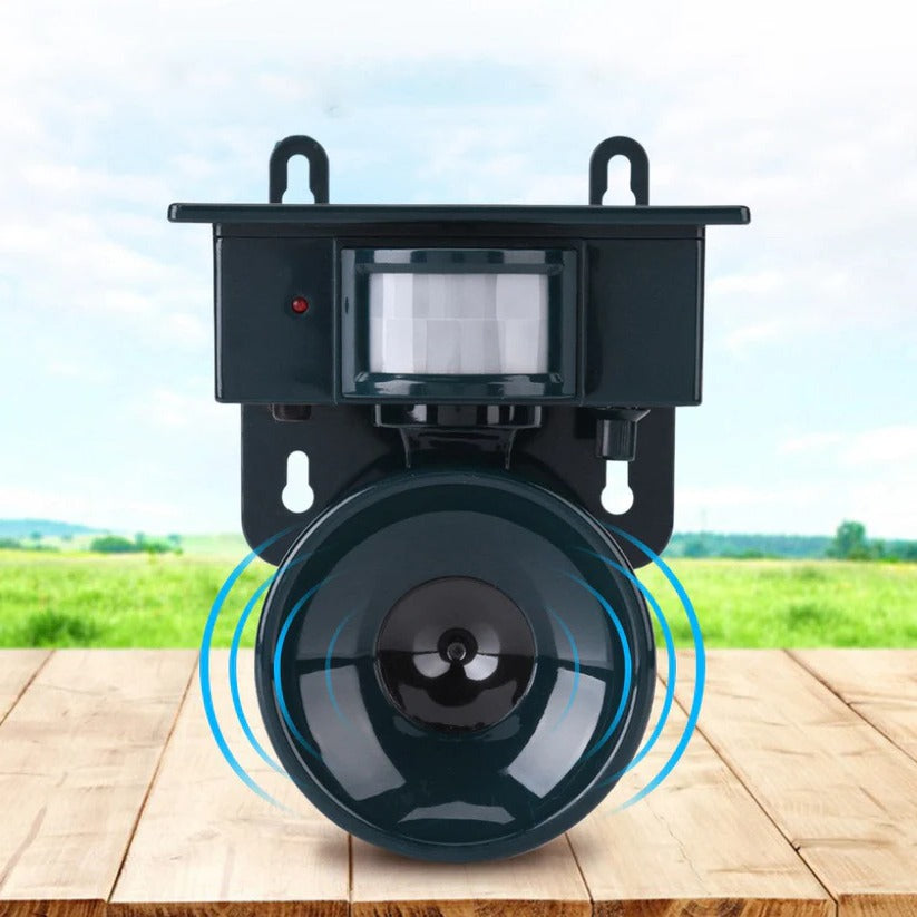 Eco-Friendly Bird Deterrent with Motion Activation and Sound Alert