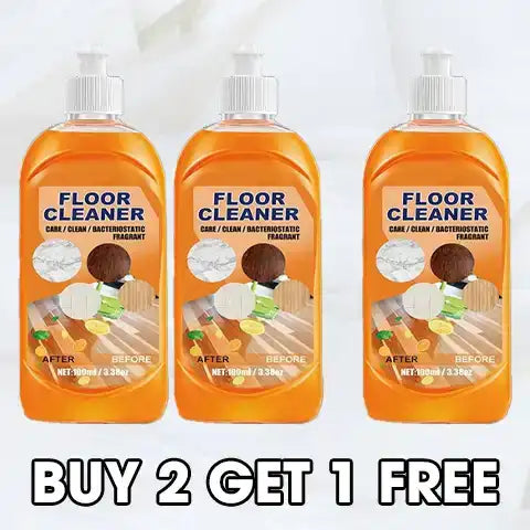 Eco-Friendly Floor Cleaner with Zesty Lemon Fragrance - 3.38 oz
