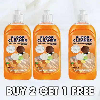 Eco-Friendly Floor Cleaner with Zesty Lemon Fragrance - 3.38 oz