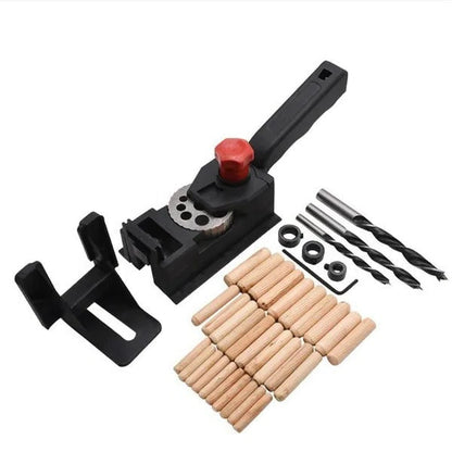 Precision Drill Alignment Tool with Adjustable Depth Control