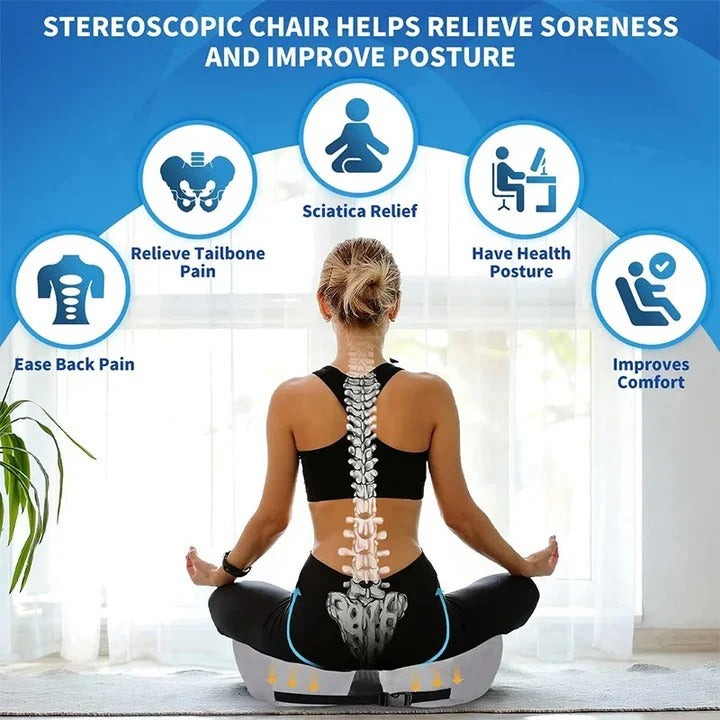 Customizable Comfort Seat Cushion for Ultimate Support