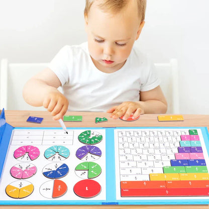 Interactive Fraction Discovery Book for Kids