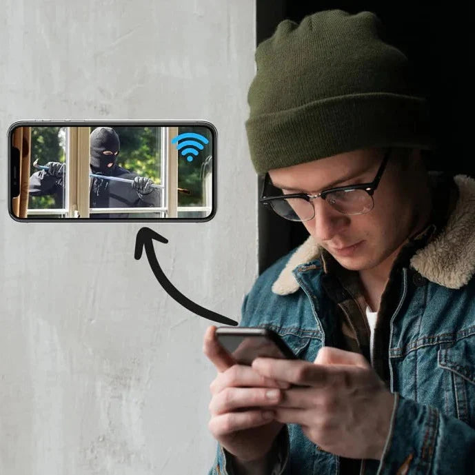 Compact Wireless HD Security Camera with Night Vision