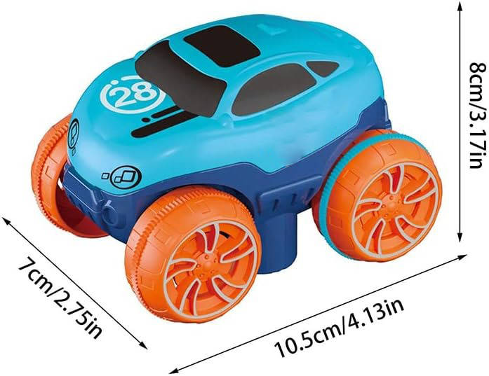 Illuminated Race Track Set for Kids with Flexible Design & Stable Car