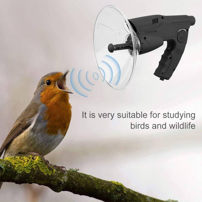 Wildlife Sound Tracker with 8x Magnification for Birdwatching