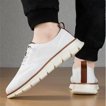 Lightweight Slip-On Walking Shoes for Comfort, Breathable Casual Sneakers with Wide Orthopedic Toe Box