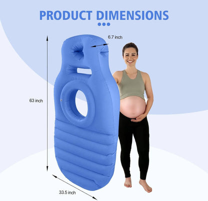 ComfyMaternity Support Pillow with Adjustable Air Chambers